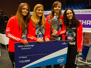 Team Secret all-female esports team